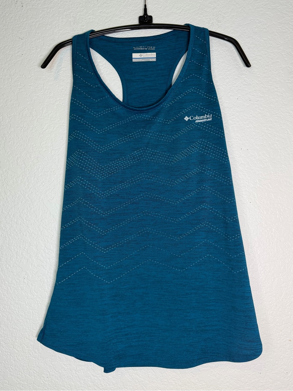 Columbia Montrail Teal Active Tank, Size‎ XL